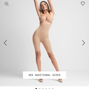 SKIMS Seamless Sculpt high-waisted above the knee short